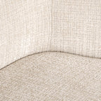 Chaise de salle à manger Dakota niagara beige swivel with arm