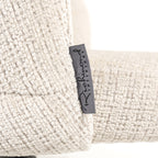 Chaise de salle à manger Zendaya niagara beige swivel
