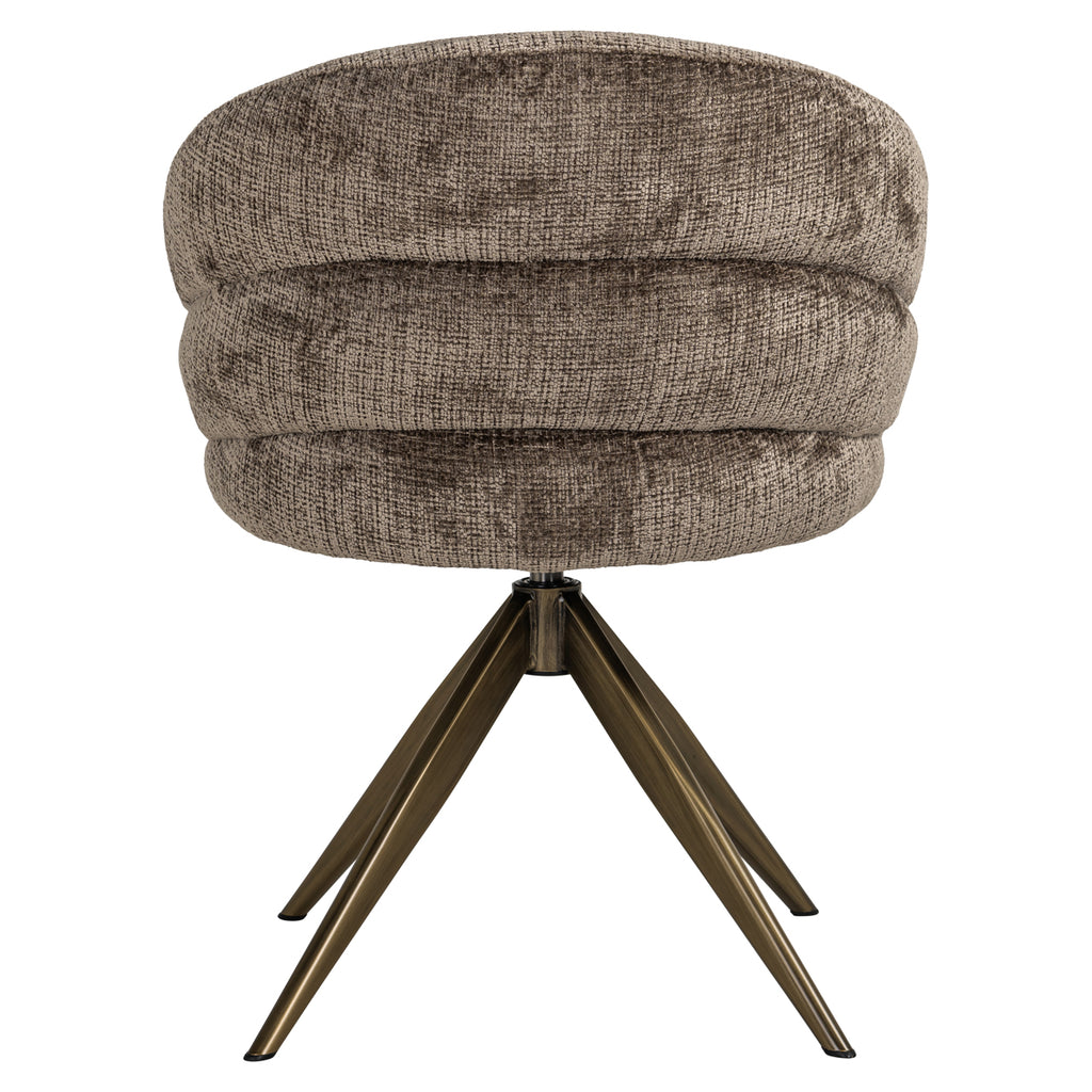 Chaise de salle à manger Zendaya niagara stone swivel