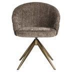 Chaise de salle à manger Zendaya niagara stone swivel
