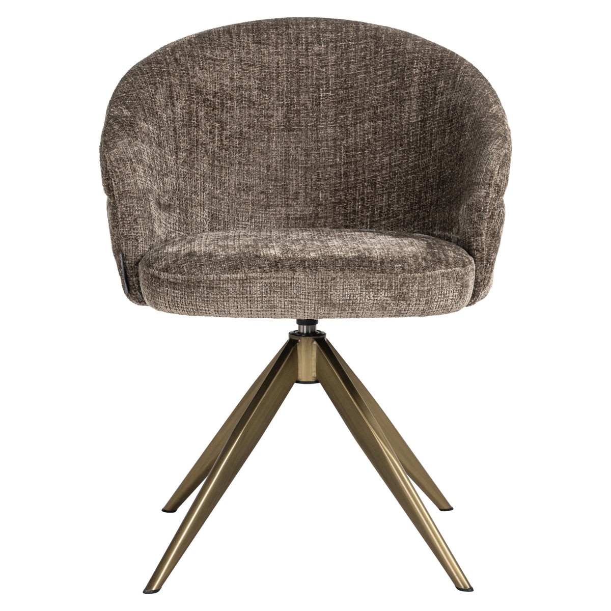 Chaise de salle à manger Zendaya niagara stone swivel