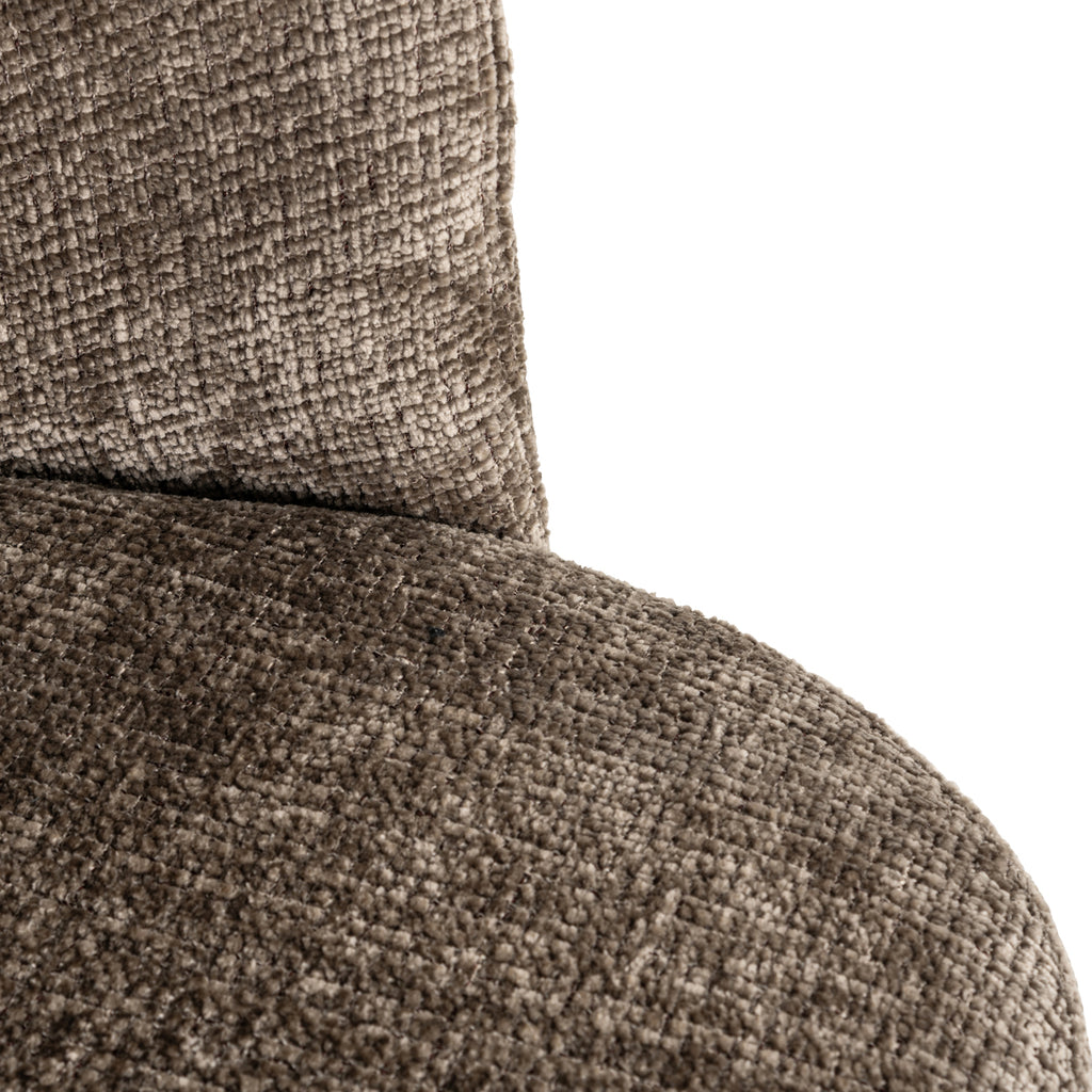 Chaise de salle à manger Zendaya niagara stone swivel