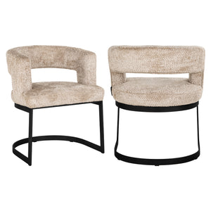 Chaise de salle à manger Ellis lovely beige