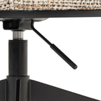 Chaise de salle à manger Rochenne trendy nature swivel on wheels