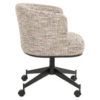 Chaise de salle à manger Rochenne trendy nature swivel on wheels