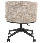 Chaise de salle à manger Rochenne trendy nature swivel on wheels