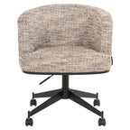 Chaise de salle à manger Rochenne trendy nature swivel on wheels