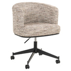 Chaise de salle à manger Rochenne trendy nature swivel on wheels