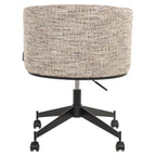 Chaise de salle à manger Rochenne trendy nature swivel on wheels