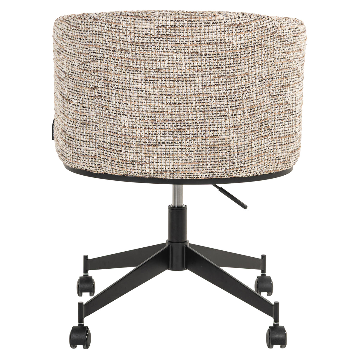 Chaise de salle à manger Rochenne trendy nature swivel on wheels