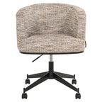 Chaise de salle à manger Rochenne trendy nature swivel on wheels