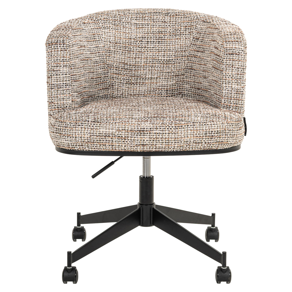 Chaise de salle à manger Rochenne trendy nature swivel on wheels