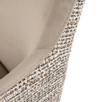 Chaise de salle à manger Lisonne trendy nature swivel