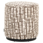 Pouf & repose-pieds Lexie cream 45Ø