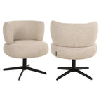 Chaise de salle à manger Alexis biscotti swivel