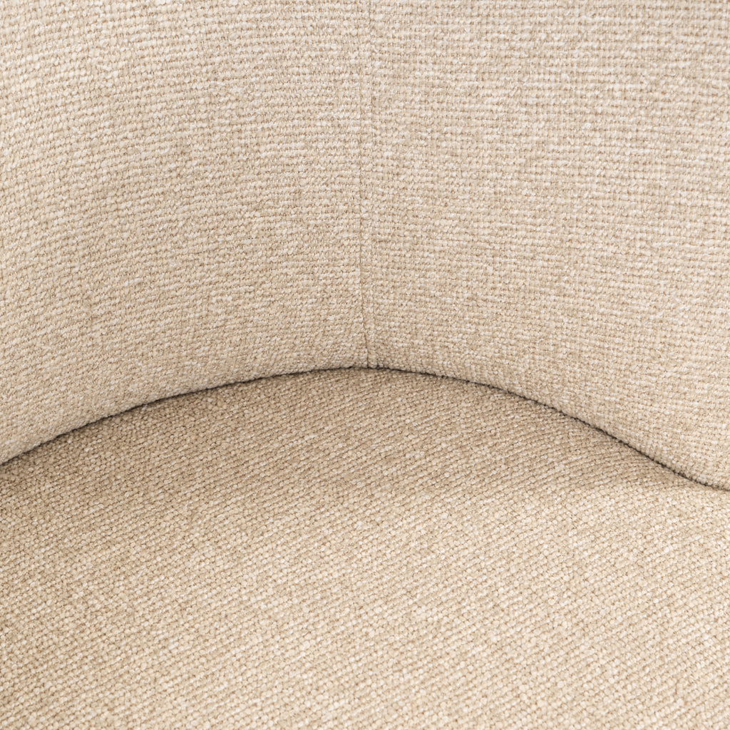 Chaise de salle à manger Alexis biscotti swivel