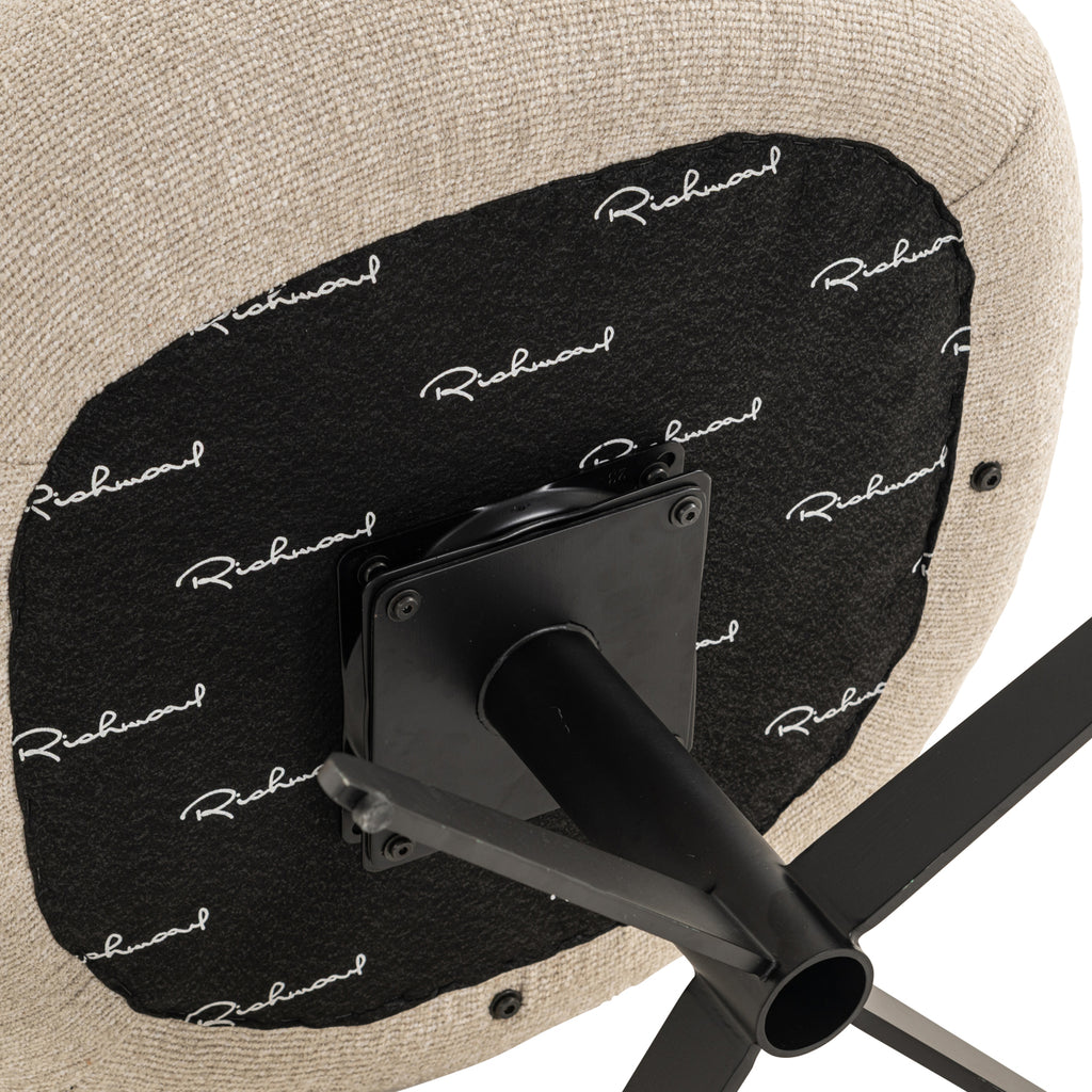 Chaise de salle à manger Alexis biscotti swivel