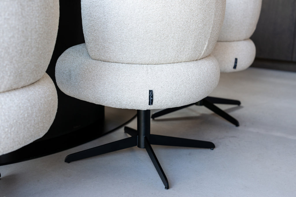 Chaise de salle à manger Alexis biscotti swivel