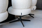 Chaise de salle à manger Alexis biscotti swivel