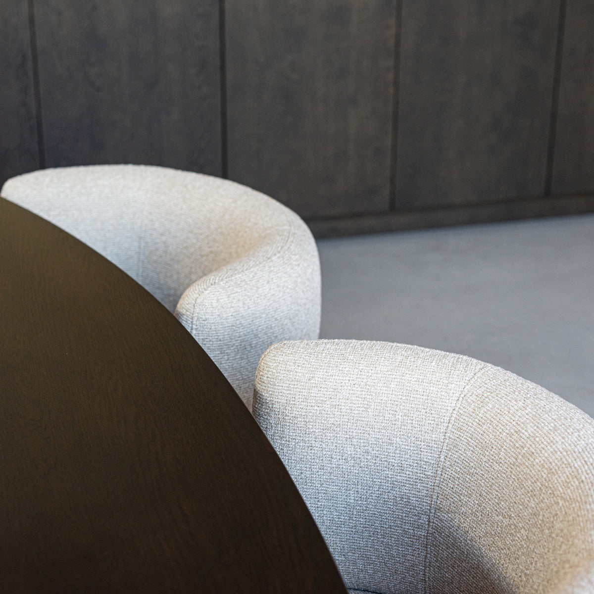 Chaise de salle à manger Alexis biscotti swivel