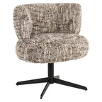 Chaise de salle à manger Alexis brown omara swivel