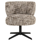 Chaise de salle à manger Alexis brown omara swivel