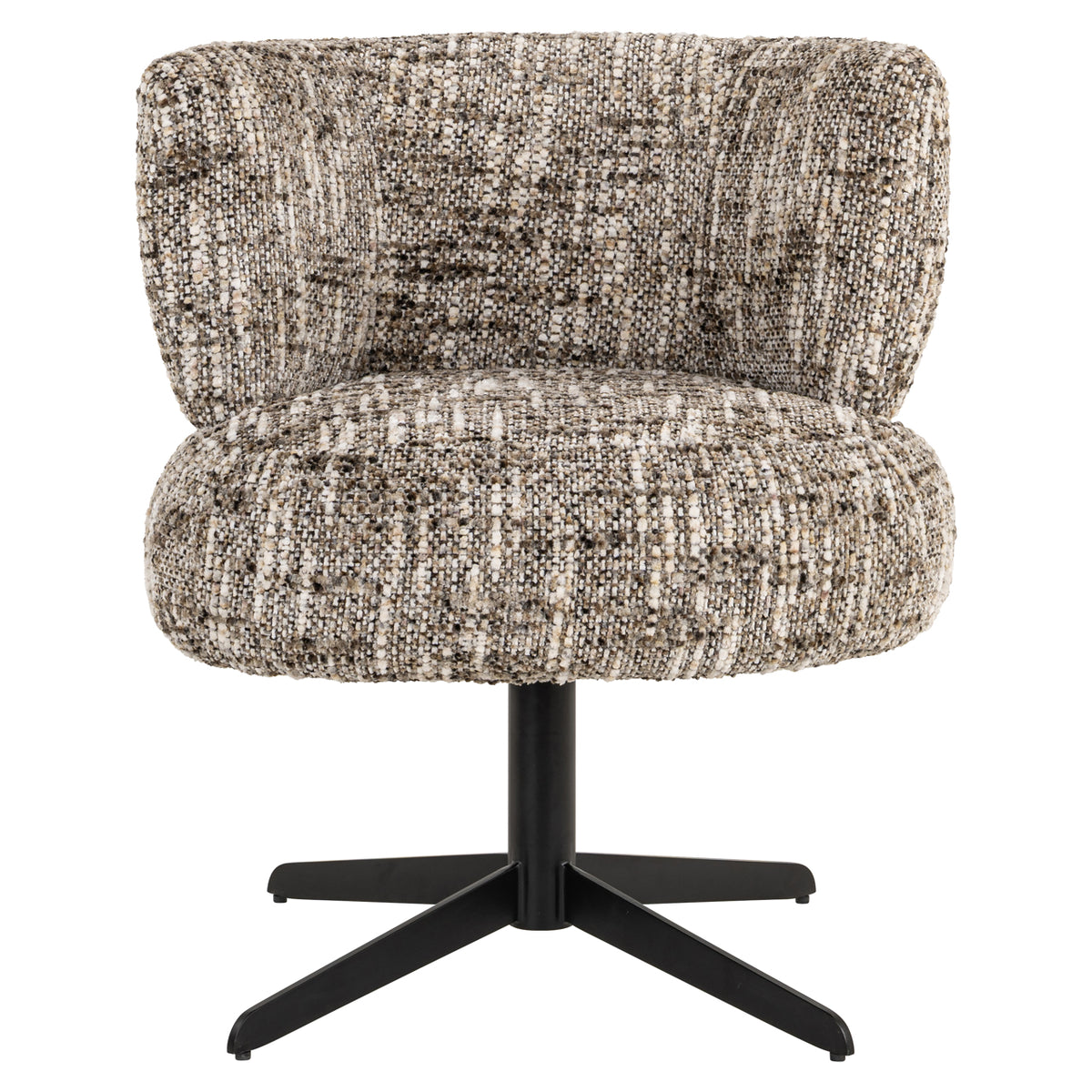 Chaise de salle à manger Alexis brown omara swivel