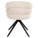 Chaise de salle à manger Serenity niagara beige swivel fire retardant