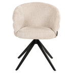 Chaise de salle à manger Serenity niagara beige swivel fire retardant