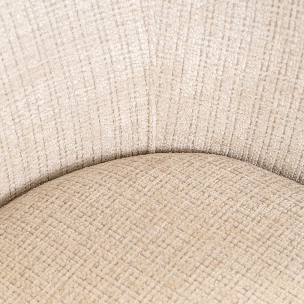 Chaise de salle à manger Serenity niagara beige swivel fire retardant