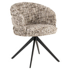 Chaise de salle à manger Serenity brown omara swivel fire retardant