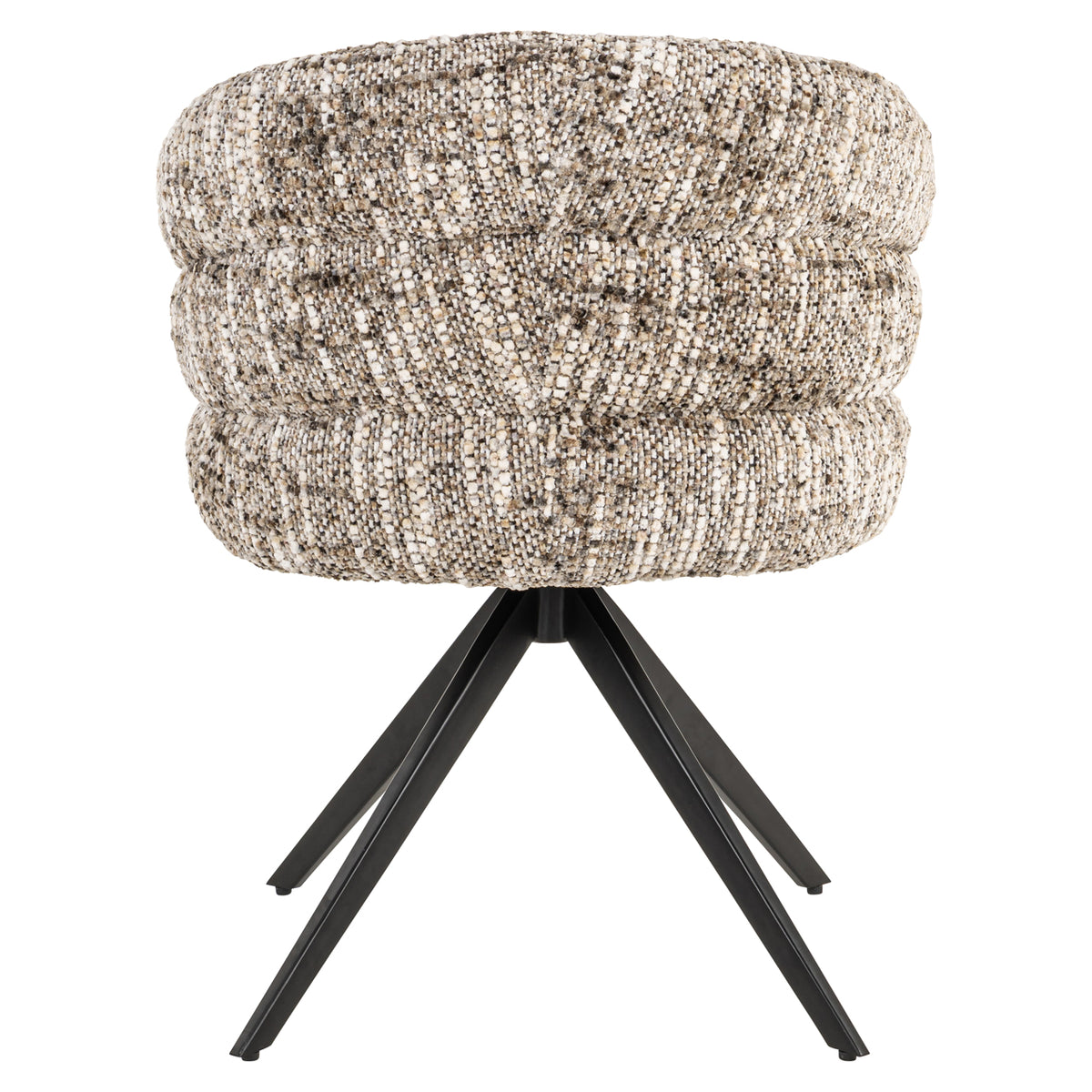 Chaise de salle à manger Serenity brown omara swivel fire retardant