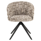 Chaise de salle à manger Serenity brown omara swivel fire retardant