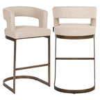 Tabouret de bar Ellis biscotti