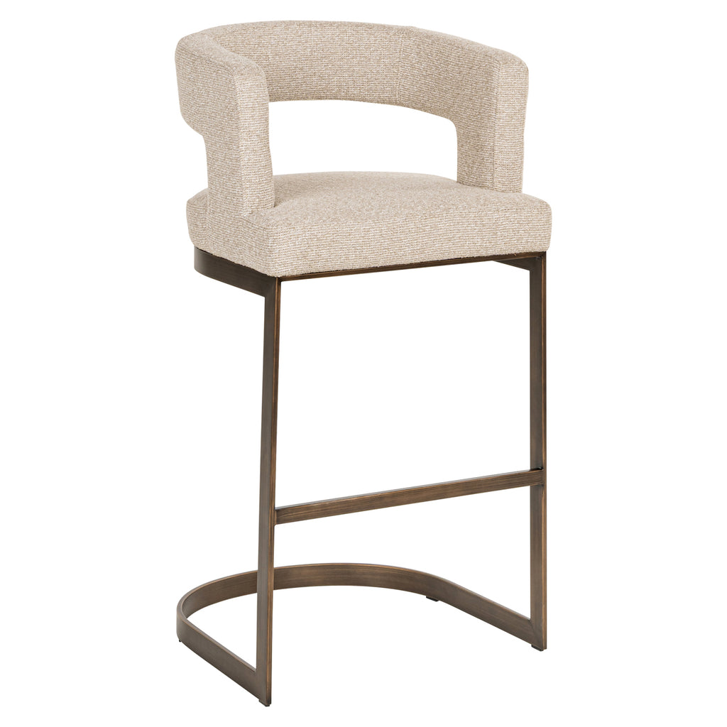 Tabouret de bar Ellis biscotti