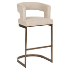 Tabouret de bar Ellis biscotti