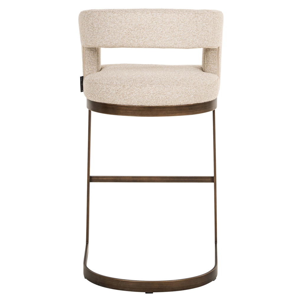 Tabouret de bar Ellis biscotti