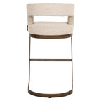 Tabouret de bar Ellis biscotti