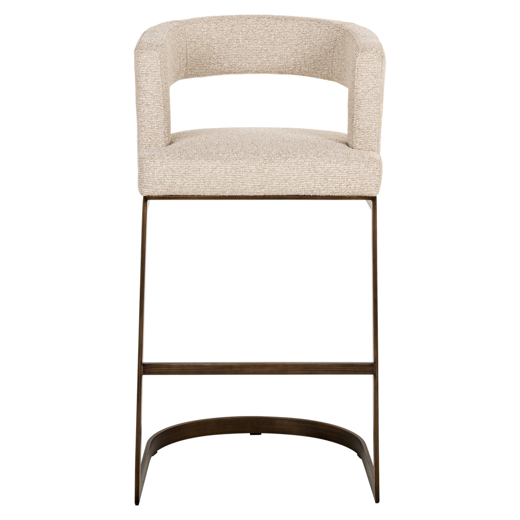Tabouret de bar Ellis biscotti