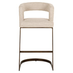 Tabouret de bar Ellis biscotti