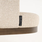 Tabouret de bar Ellis biscotti