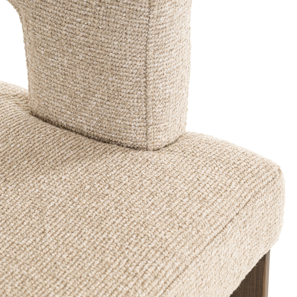 Tabouret de bar Ellis biscotti