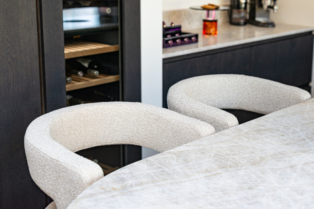 Tabouret de bar Ellis biscotti