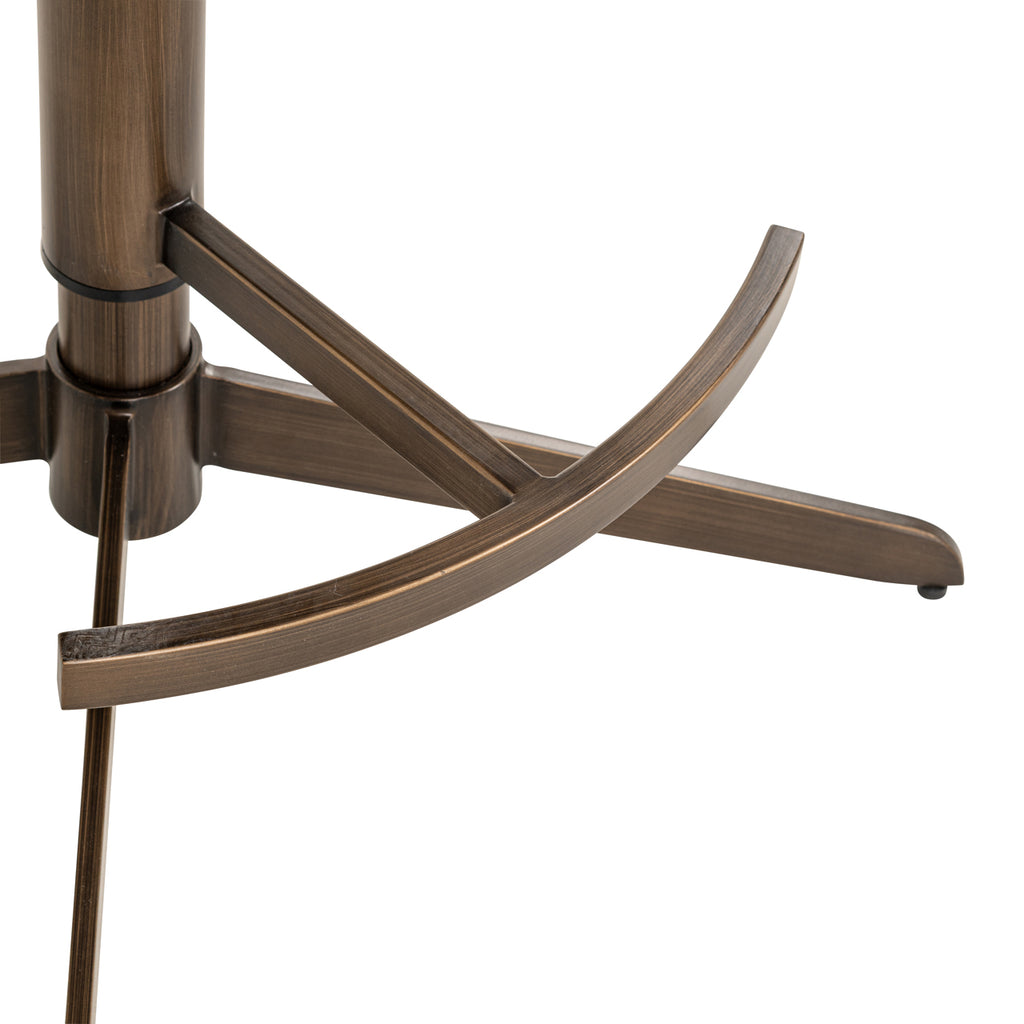 Tabouret de bar Cheyenne biscotti swivel