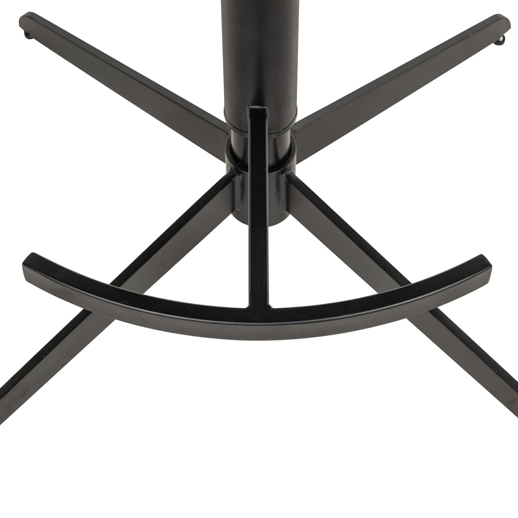 Tabouret de bar Cheyenne beige graffic swivel