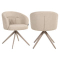 Chaise de salle à manger Olivia biscotti swivel