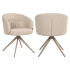 Chaise de salle à manger Olivia biscotti swivel