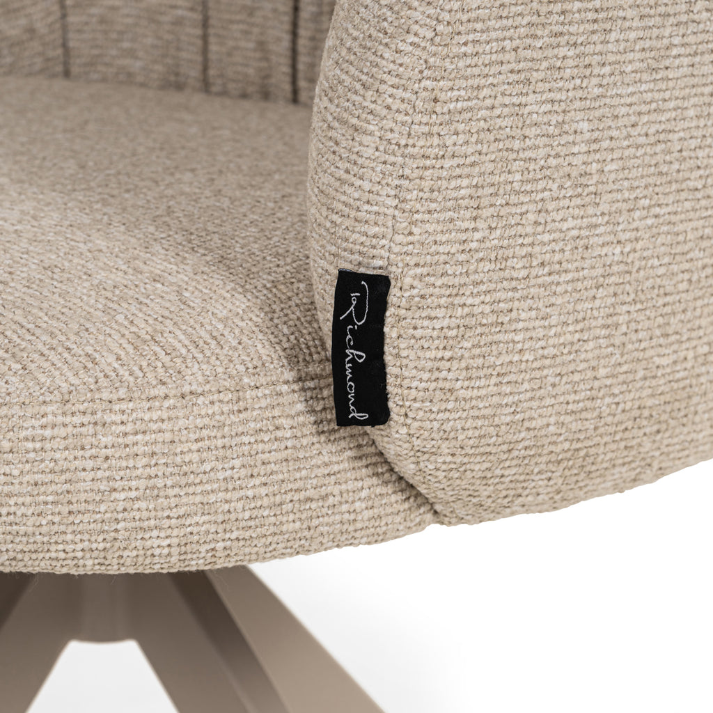 Chaise de salle à manger Olivia biscotti swivel