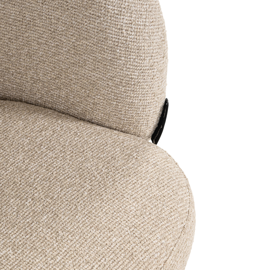 Chaise de salle à manger Olivia biscotti swivel