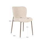 Chaise de salle à manger Odarby biscotti (Set of 2)